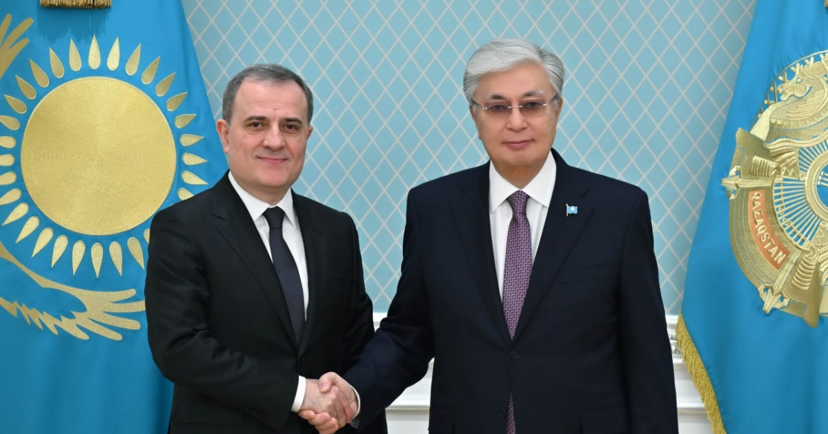 Мемлекет басшысы Әзербайжанның Сыртқы істер министрі Джейхун Байрамовпен кездесті