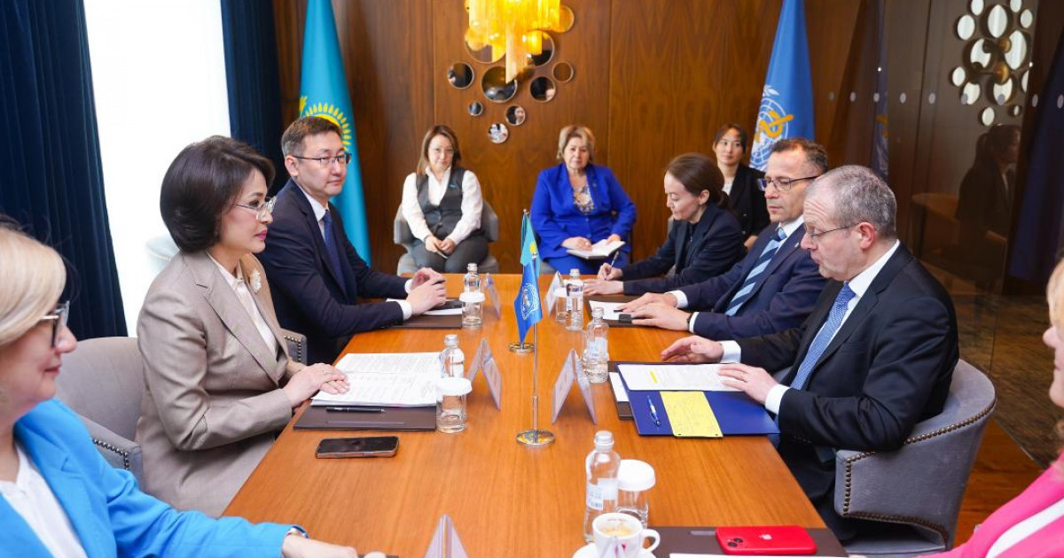Денсаулық сақтау министрлігі Дүниежүзілік денсаулық ұйымымен маңызды келісім жасады