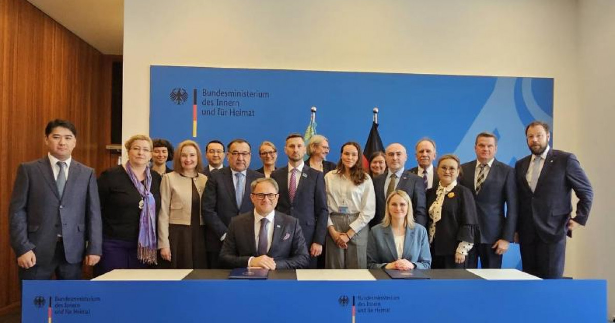 Қазақстан-Германия: Берлинде этникалық немістер мәселелері жөніндегі Үкіметаралық комиссияның отырысы өтті
