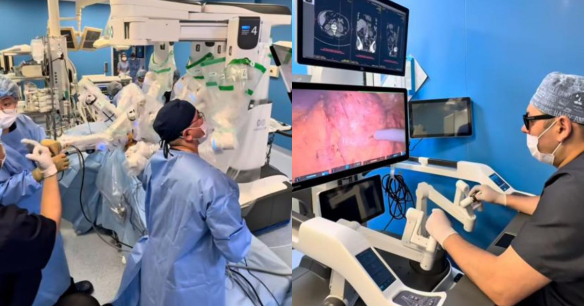 Қазақстанда алғаш рет роботтың көмегімен онкологиялық операция жасалды
