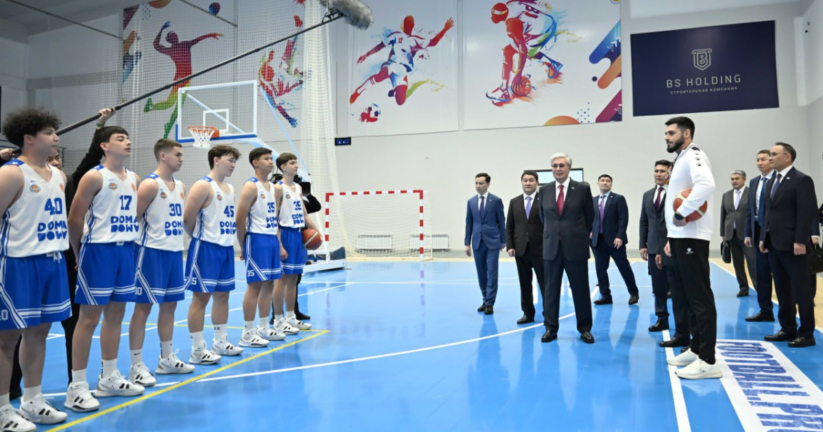 Мемлекет басшысы BS Arena спорт кешеніне барды