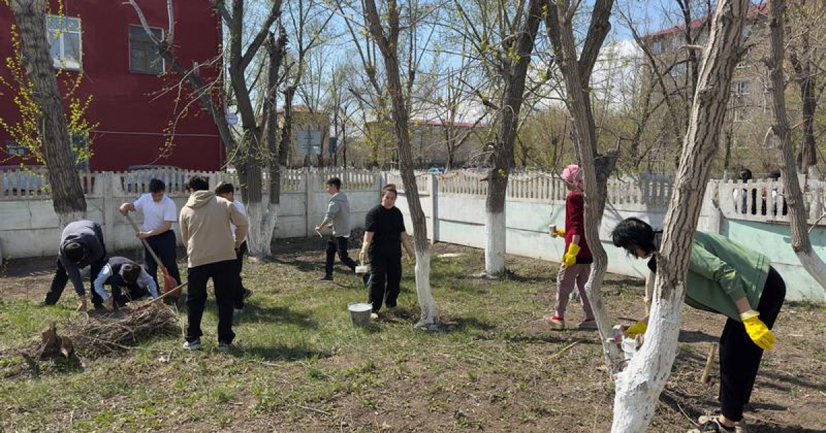«Таза Қазақстан»: Қарағанды облысында көгалдандыру маусымы басталды