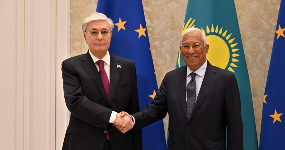 Тоқаев Еуропалық кеңес президенті Антониу Коштамен кездесті