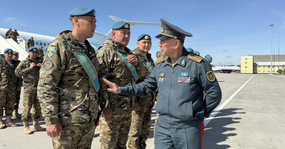 Жеңістің 80 жылдығы: қазақстандық десантшылар парадқа қатысу үшін Мәскеуге барды