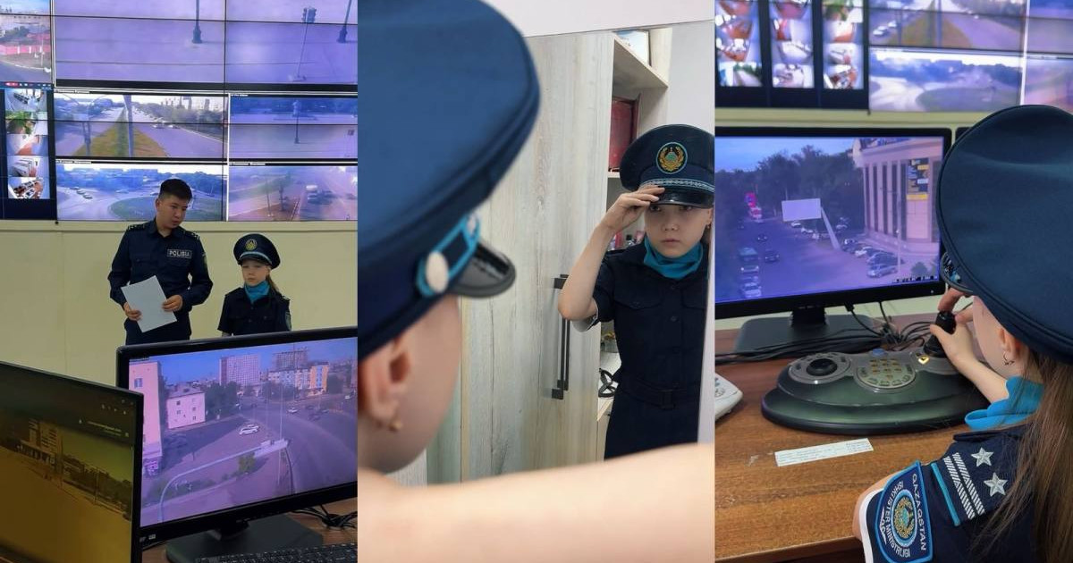 Абай облысында полицейлер 8 жастағы оқушының арманын орындады