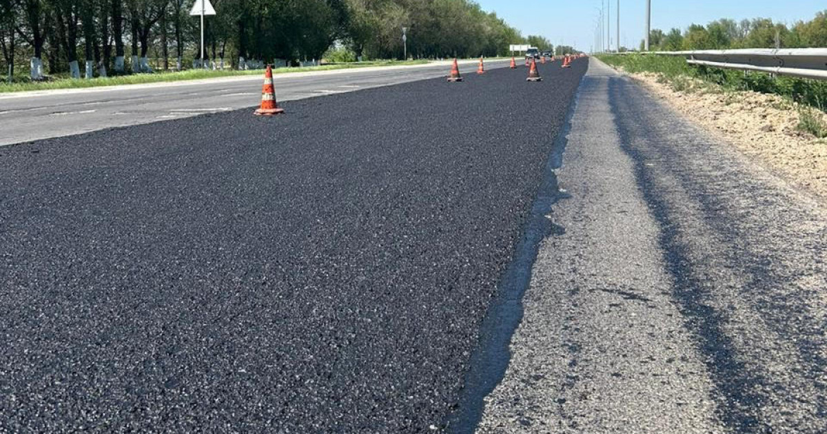 Астана-Петропавл республикалық автожолында жөндеу жұмыстары жүріп жатыр
