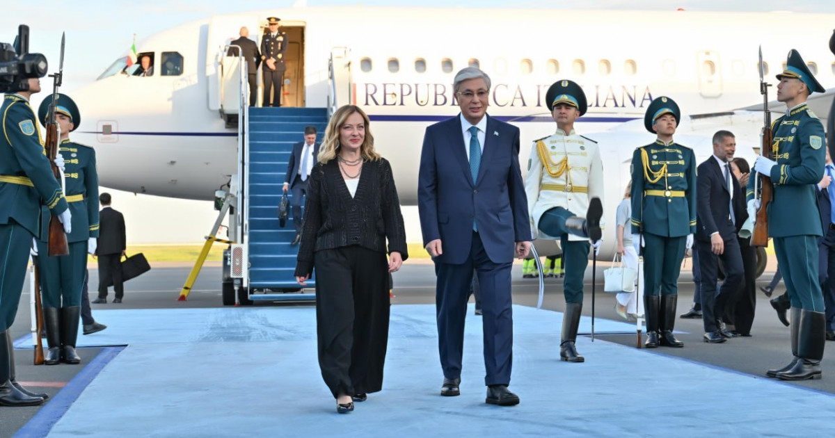 Италияның премьер-министрі Қазақстанға келді