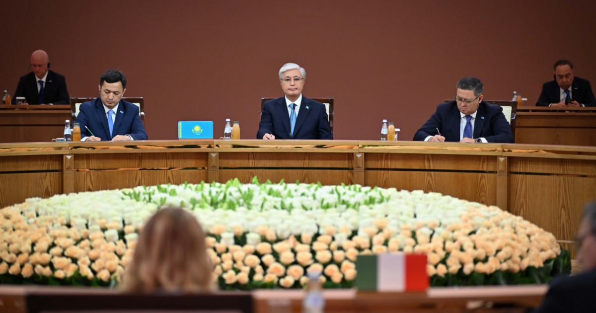 Қасым-Жомарт Тоқаев: Италиямен сауда-экономикалық байланысты тереңдету – басты басымдық