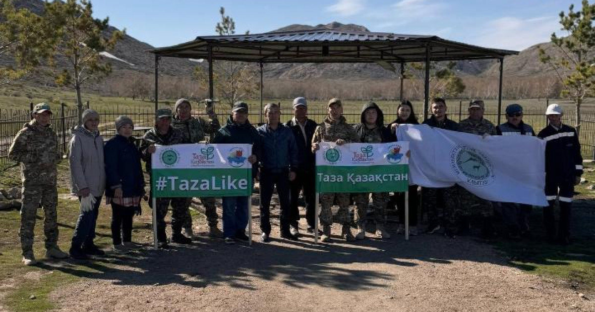 «Киелі мекен» акциясы аясында 12 тонна қоқыс жиналды