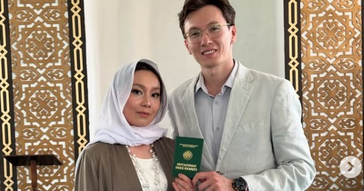 Әнші Нұрлан Еспановтың ұлы мен келіні неке қидырды