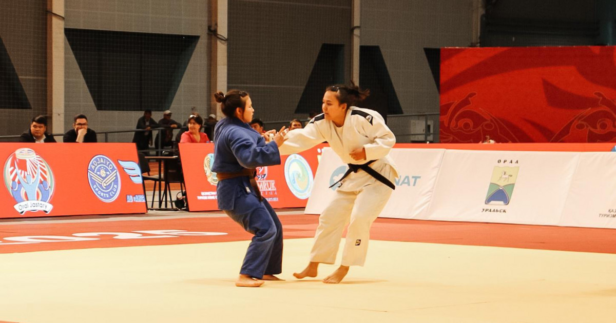 Оралда алғаш рет дзюдодан республикалық турнир өтті