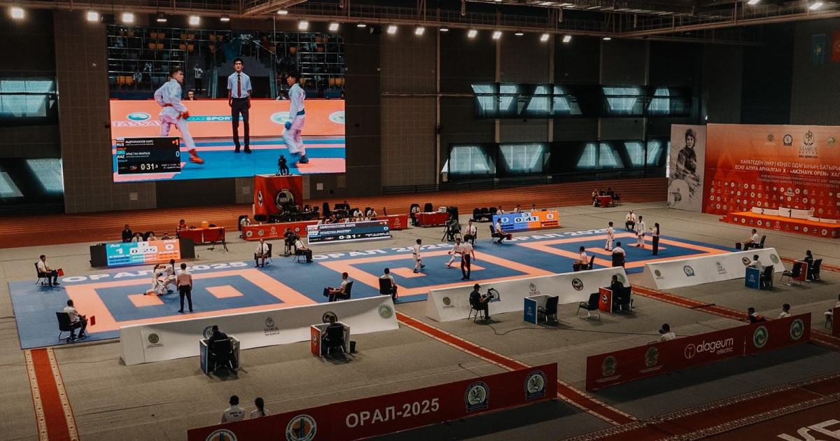 Оралда WKF каратэден халықаралық жарыс өтті