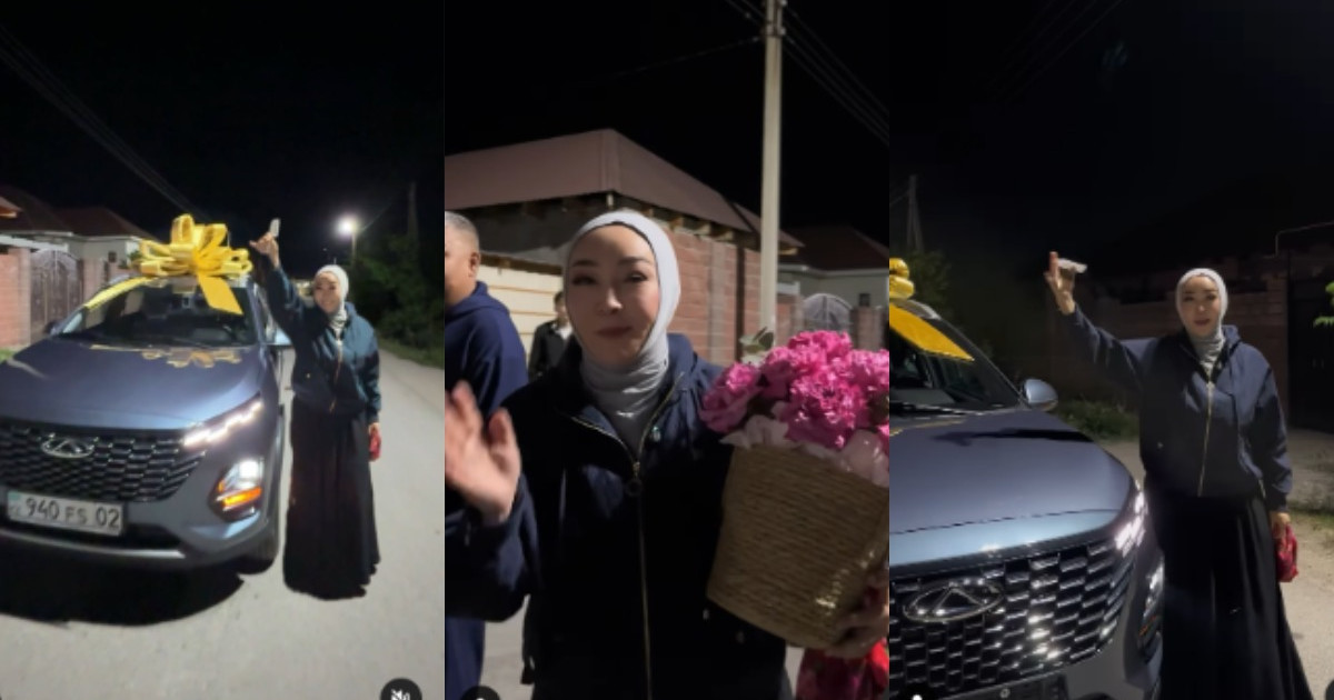 «Осындай көлікті 500 адамға мінгіземіз»: Айнұр Тұрсынбаева туған күнінде уәде берді (видео)