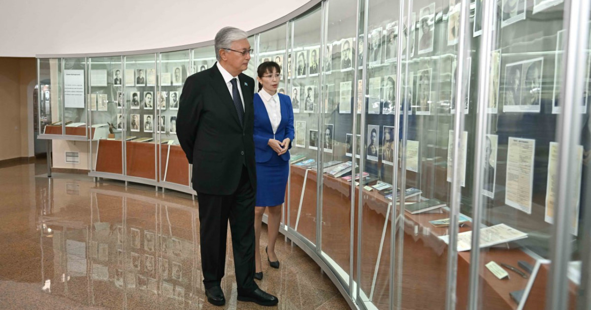 Президент «АЛЖИР» музейін аралап көрді