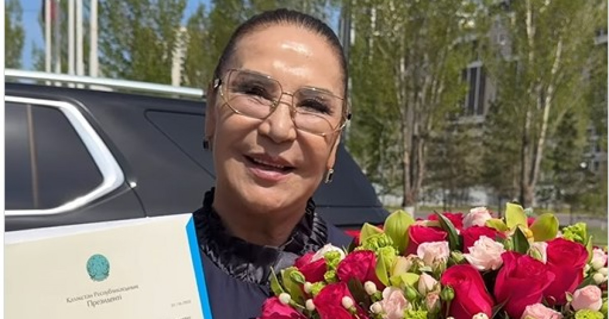 Президент Халық әртісі Майра Ілиясованы құттықтады