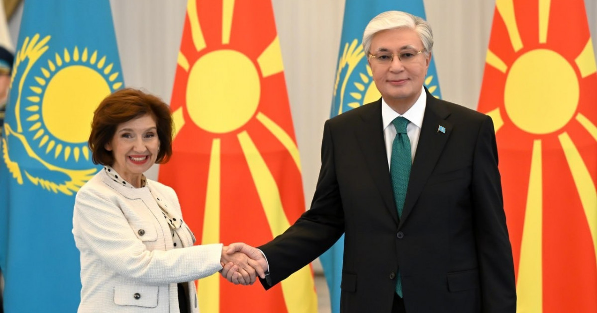 Тоқаев Солтүстік Македония президенті Гордана Силяновска-Давковамен кездесті