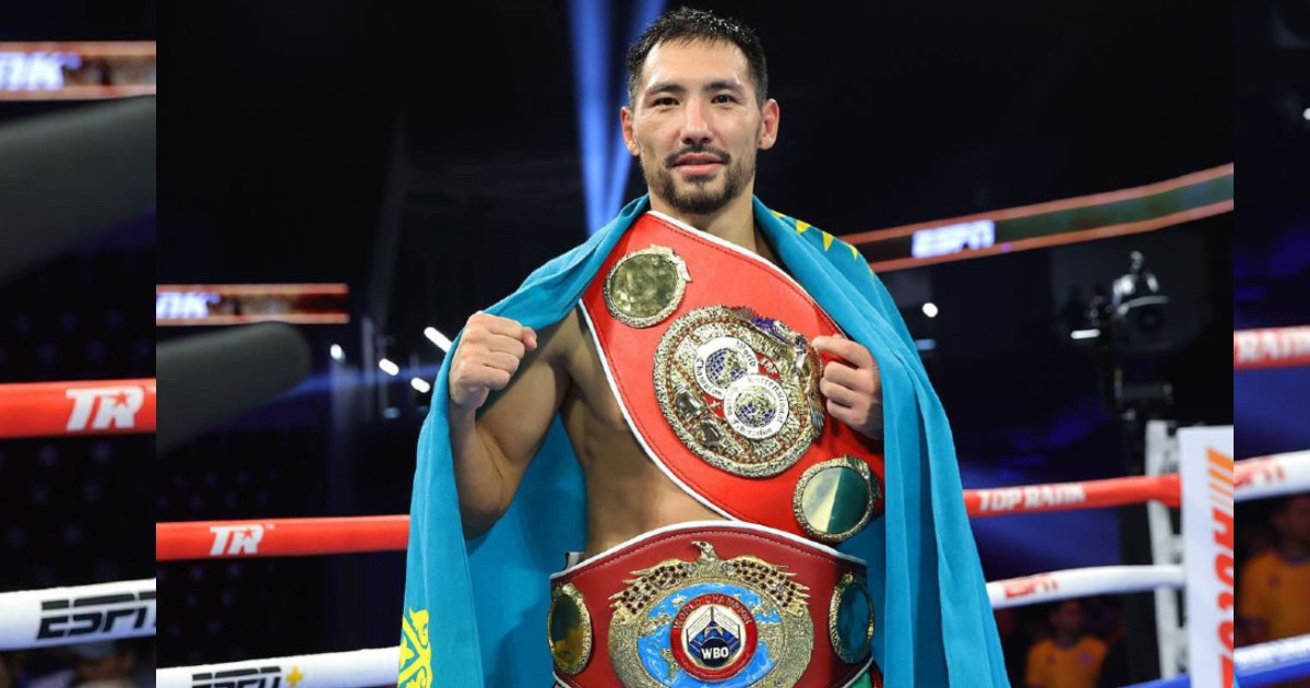 Жәнібек Әлімханұлы үшінші чемпиондық белбеу үшін жекпе-жек өткізеді