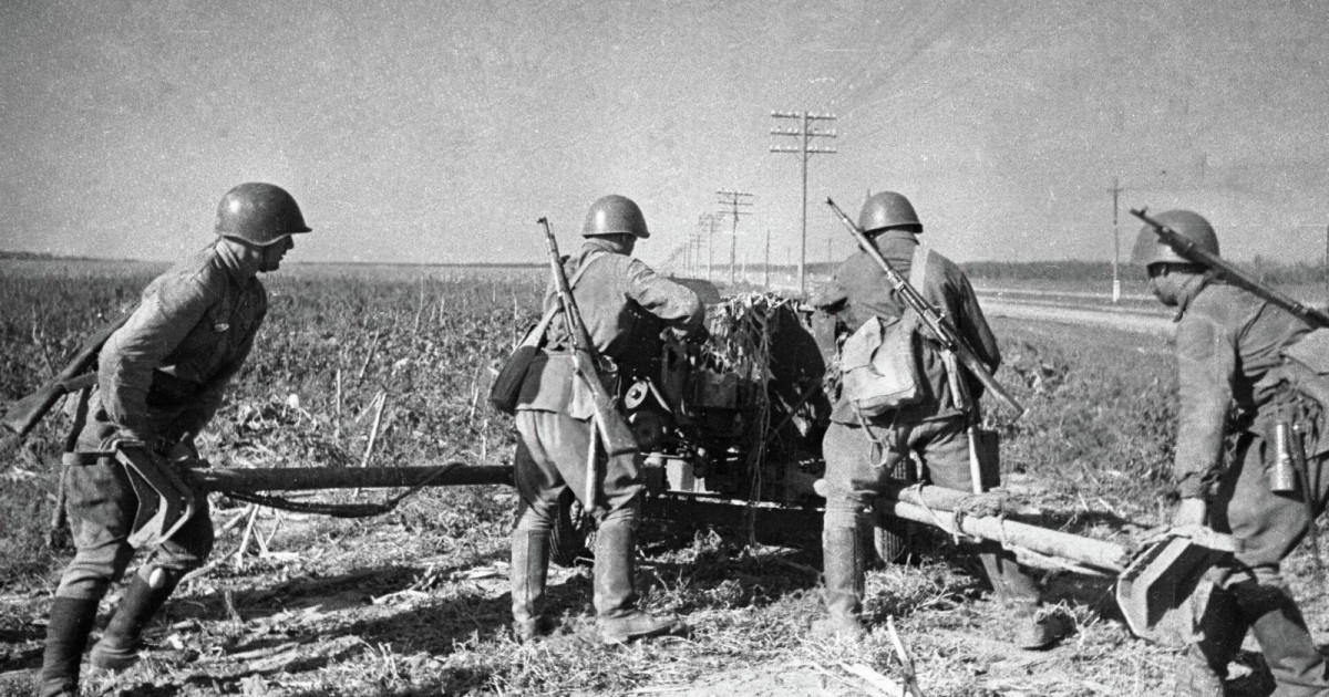 Айыртаудан аттанған артиллерист