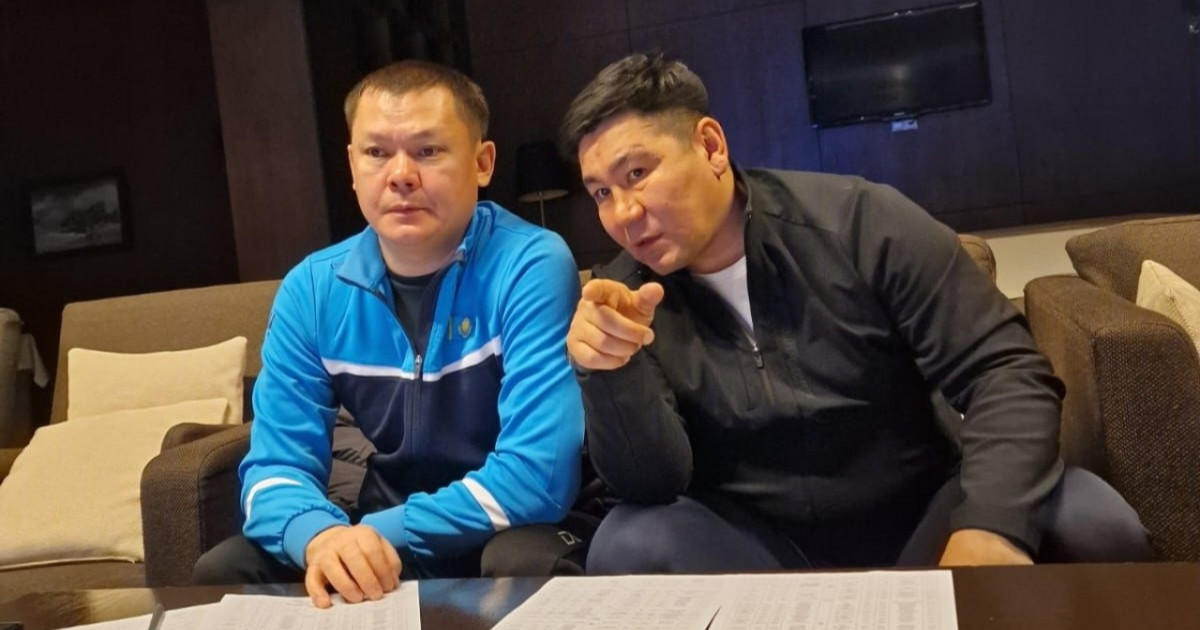 Бақыт Сәрсекбаев Төрехан Сабырхан мен Санжар Тәшкенбайды жаттықтырады