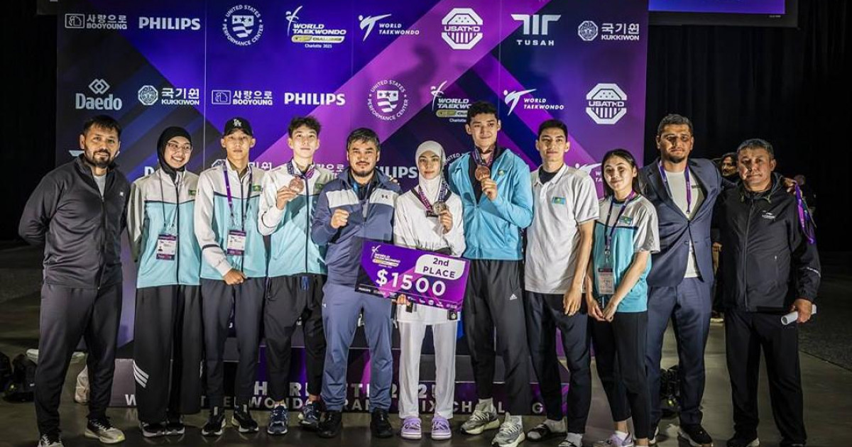 Қазақ таэквондошылары АҚШ-та жеңіске жетті