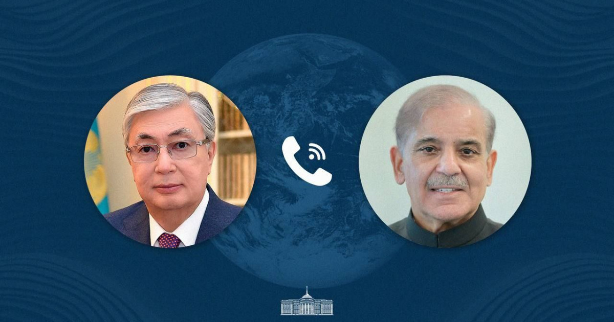 Мемлекет басшысы Пәкістан премьер-министрімен телефон арқылы сөйлесті