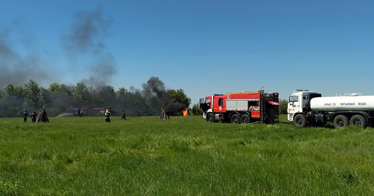 Орман алқаптарын өрттен қорғау маңызды