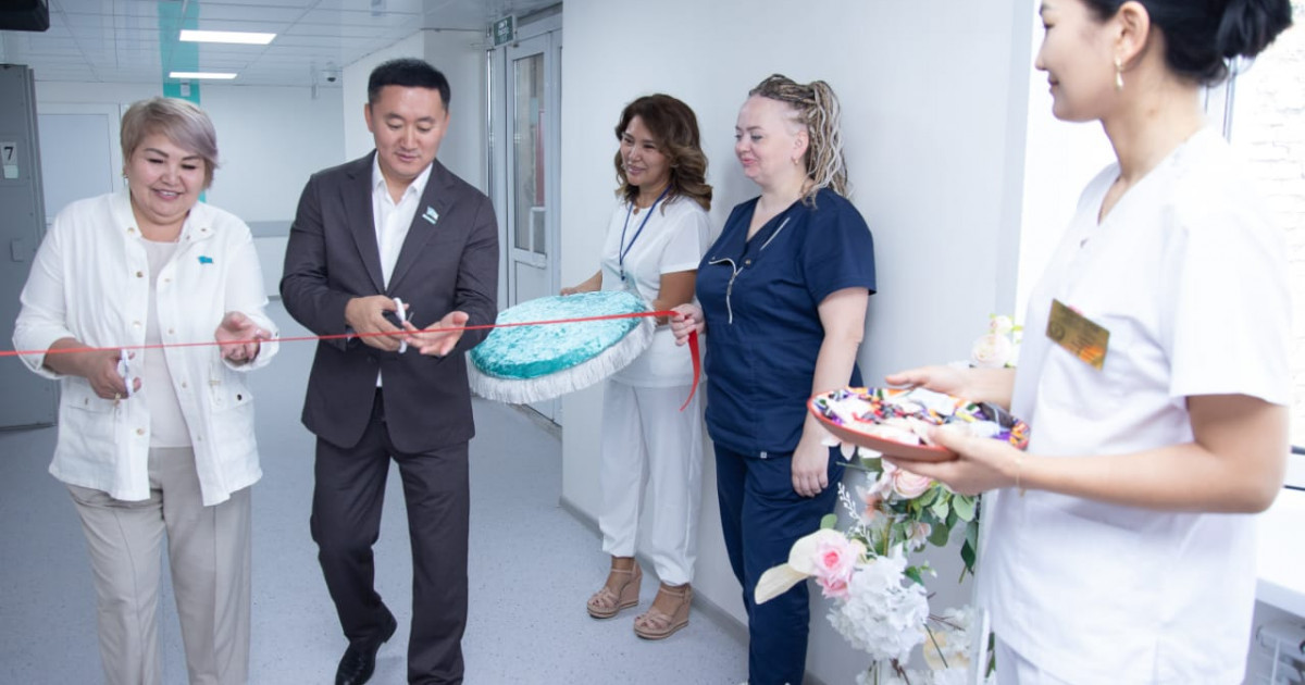 Өскеменде медициналық орталық күрделі жөндеуден өтті