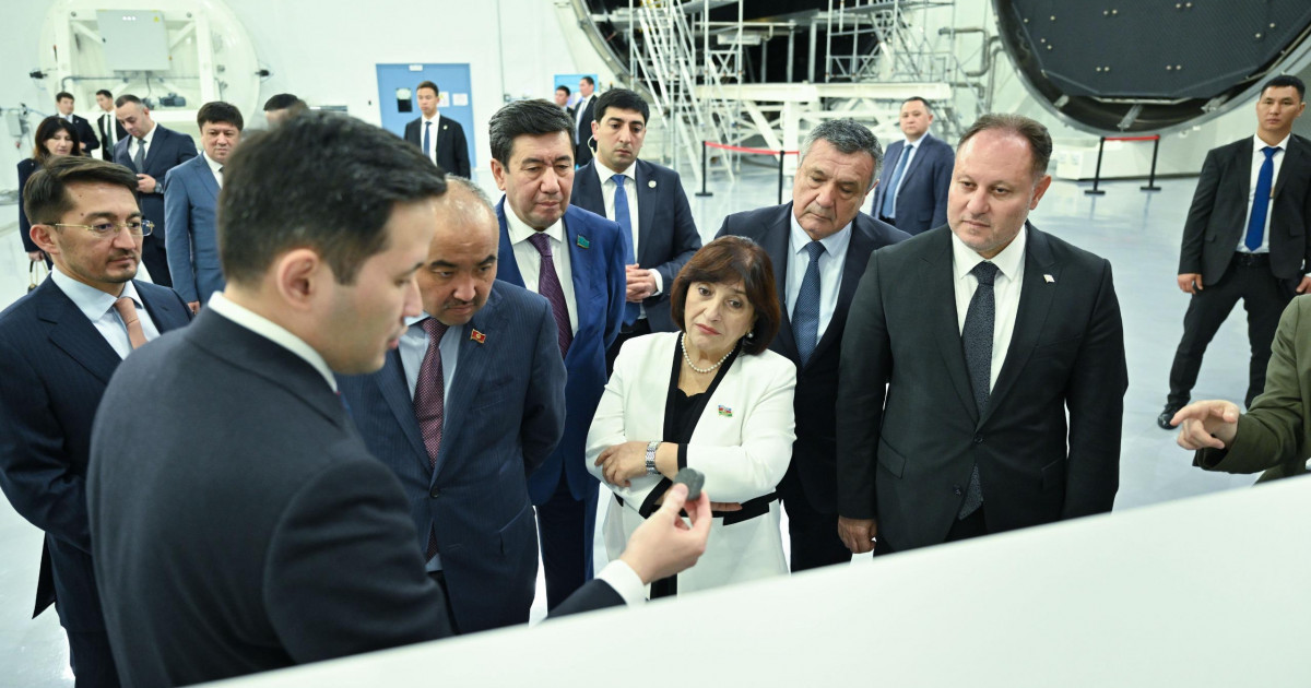 ТүркПА делегациясы басшылары Астанадағы Ұлттық ғарыш орталығына барды