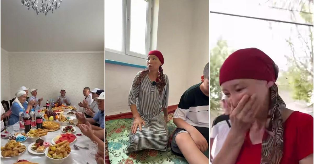 «Ұрып тастайды»: «Харекет» қоры көпбалалы анаға үй сыйлады