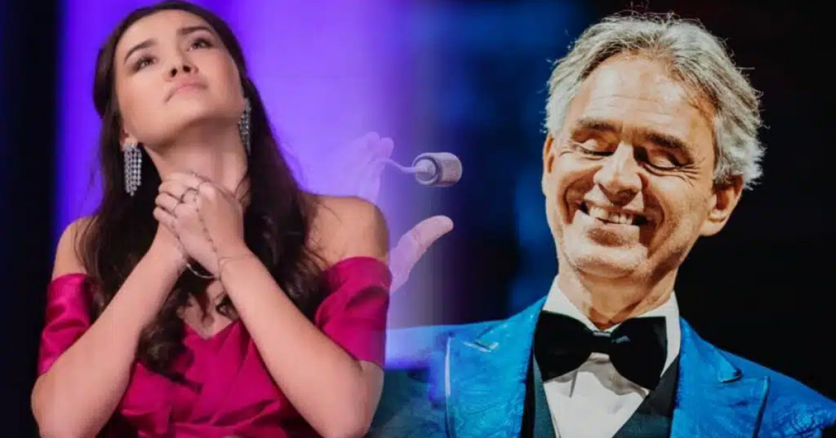 Әйгерім Алтынбек Андреа Бочеллимен бір сахнада өнер көрсетті