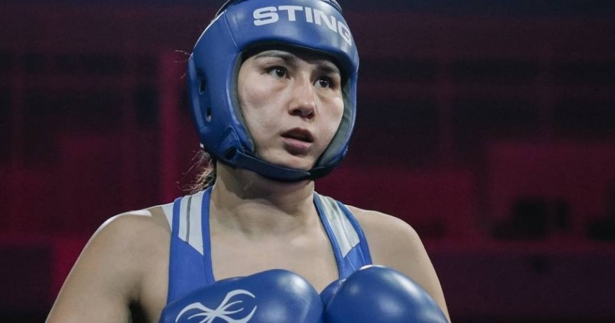 Аида Әбікеева әлем кубогының жеңімпазын тағынан тайдырды