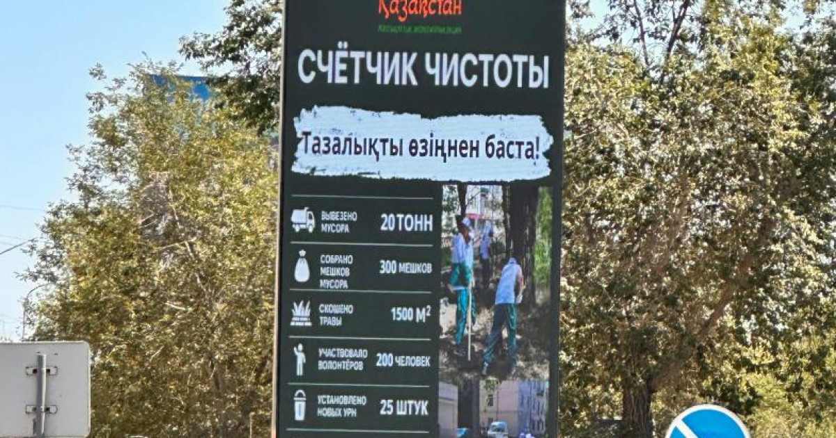 Балқаш Қарағанды облысындағы тазалықты есепке алатын алғашқы қалаға айналды