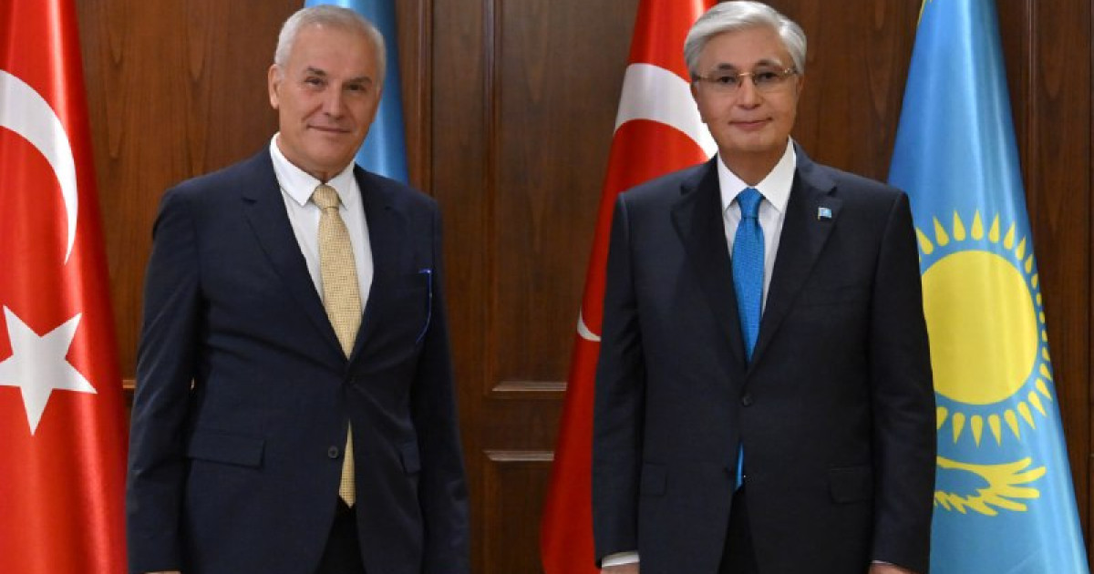 Қасым-Жомарт Тоқаев S Sistem Lojistik компаниясының басқарма төрағасы Хусейн Барлинді қабылдады