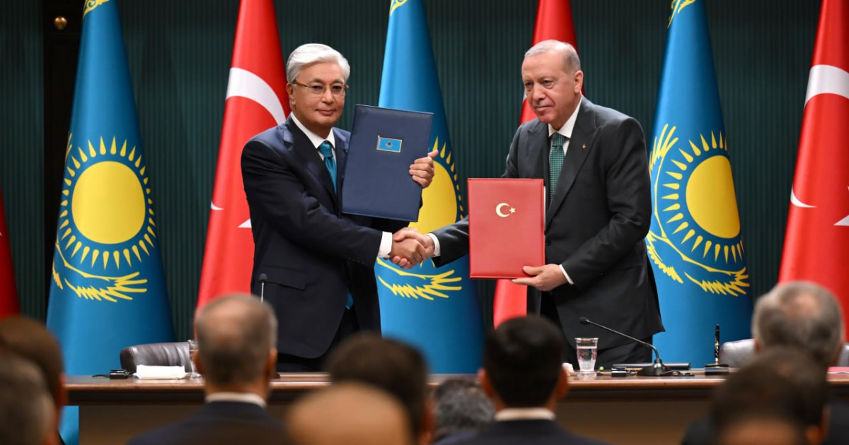 Қазақстан мен Түркия арасында Бірлескен декларация қабылданды