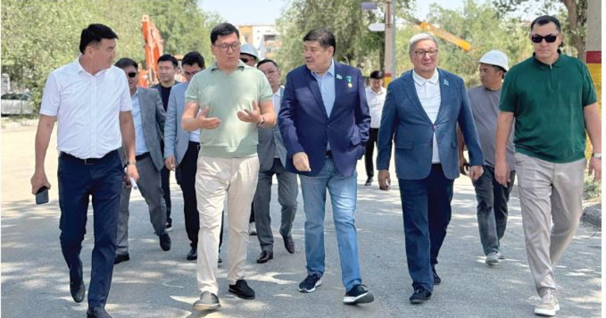 Магистральді жөндеу жұмыстарымен танысты