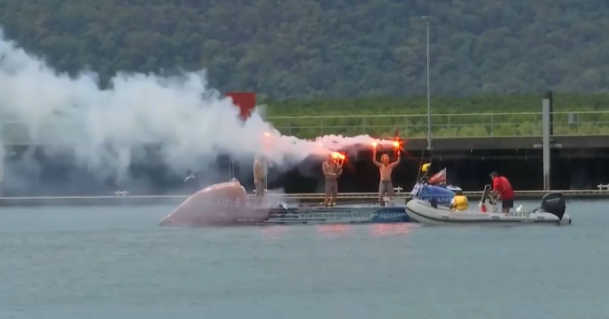 Ағайындылар Тынық мұхитын кесіп өтіп, рекорд орнатты