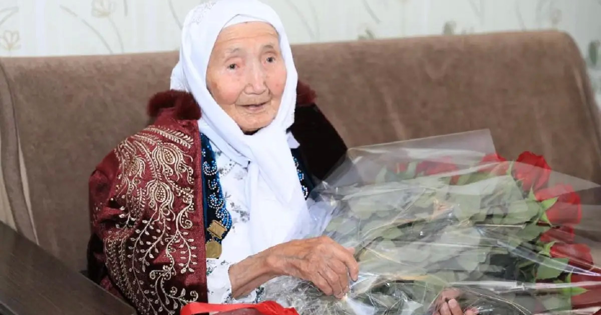 Ақтөбе облысында ең қарт әжей 110 жаста