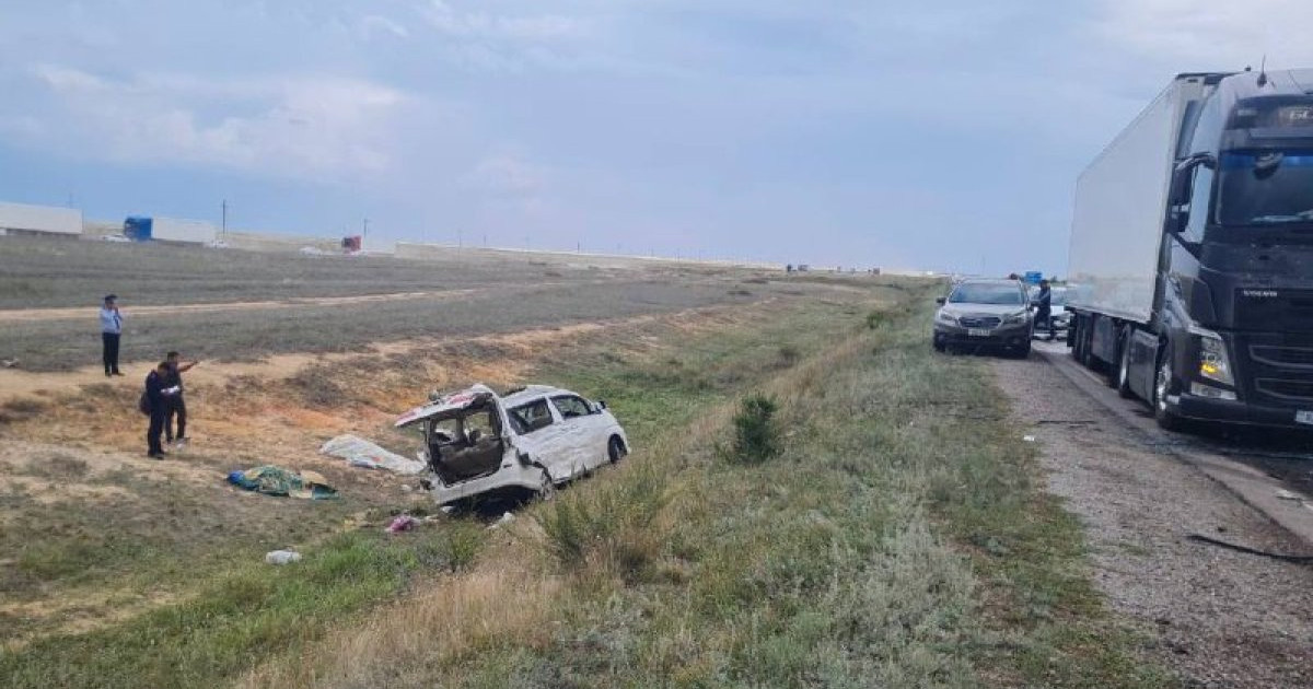 Ақтөбе облысында жол апатынан 4 адам қаза тапты