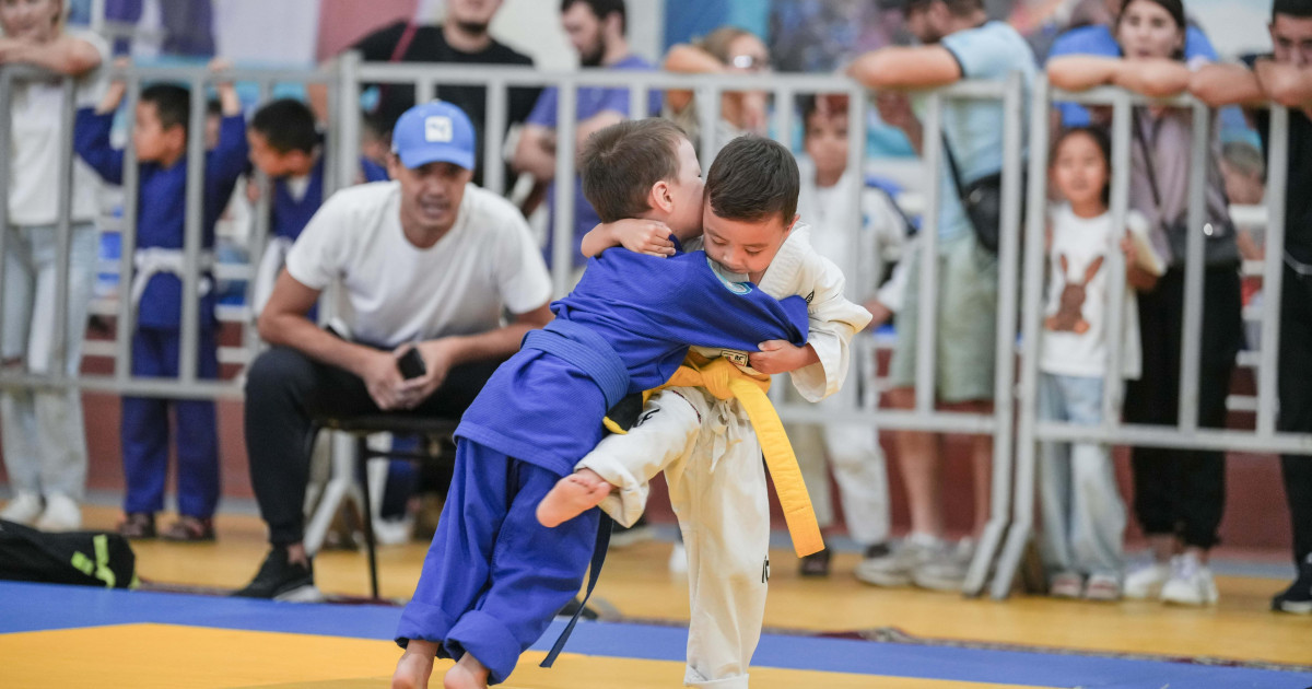 «AMANAT» партиясының бастамасымен алғаш рет джиу-джитсудан халықаралық балалар турнирі өтті