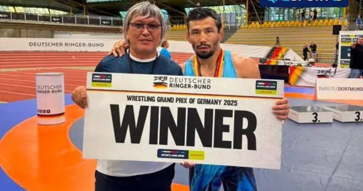 Демеу Жадыраев Германия Гран-при турнирінде алтын медаль жеңіп алды