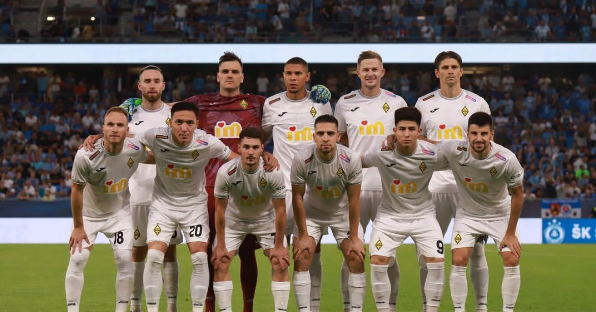 «Қайрат» футбол клубы алғаш рет УЕФА Чемпиондар лигасының плей-офф кезеңіне шықты