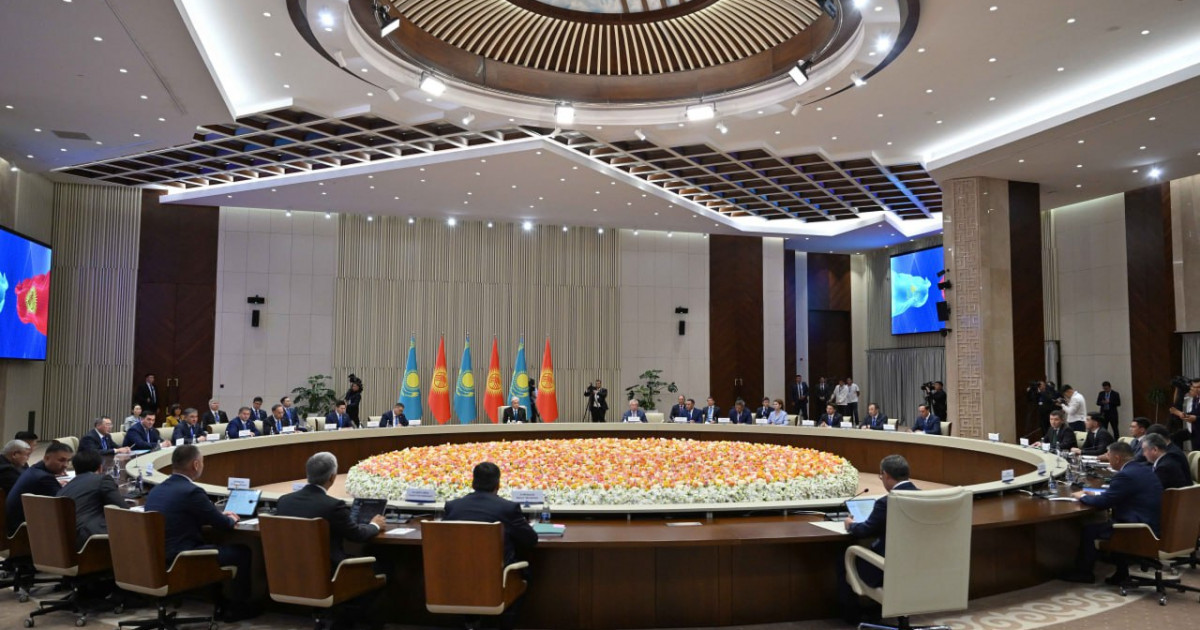 Қазақстан мен Қырғызстан Жоғары мемлекетаралық кеңесінің отырысы өтті