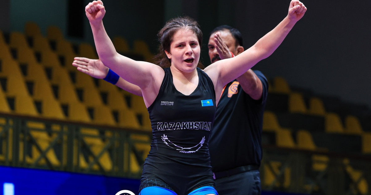 Қазақстан спортшысы әйелдер күресінен әлем чемпионатының жүлдегері атанды