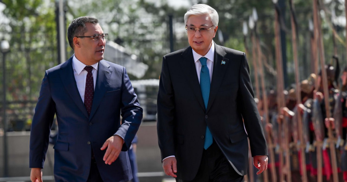 Қырғыз Республикасы Қасым-Жомарт Тоқаевты ерекше құрметпен қарсы алды