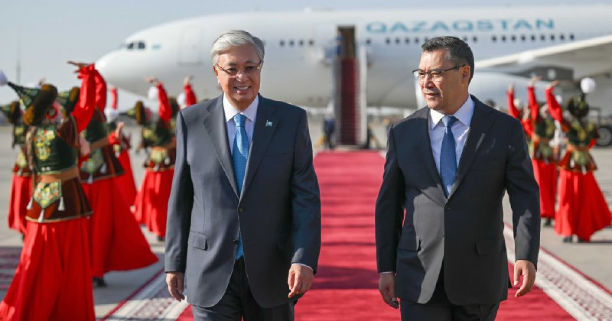 Мемлекет басшысы Қасым-Жомарт Тоқаев Қырғыз Республикасына ресми сапармен барды