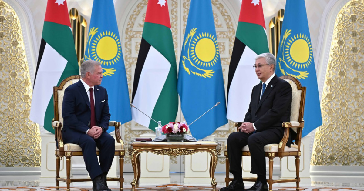 Қасым-Жомарт Тоқаев пен Король ІІ Абдалла келіссөз жүргізді