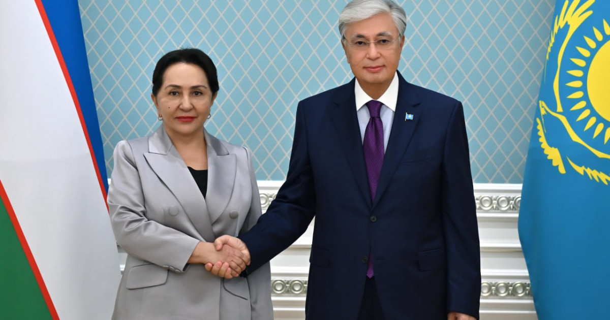 Мемлекет басшысы Өзбекстан Олий Мәжілісі Сенатының төрағасы Танзила Нарбаеваны қабылдады