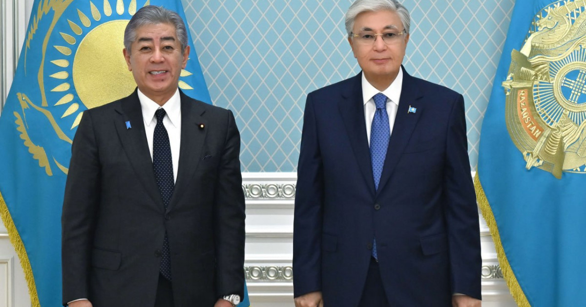 Мемлекет басшысы Жапонияның сыртқы істер министрін қабылдады