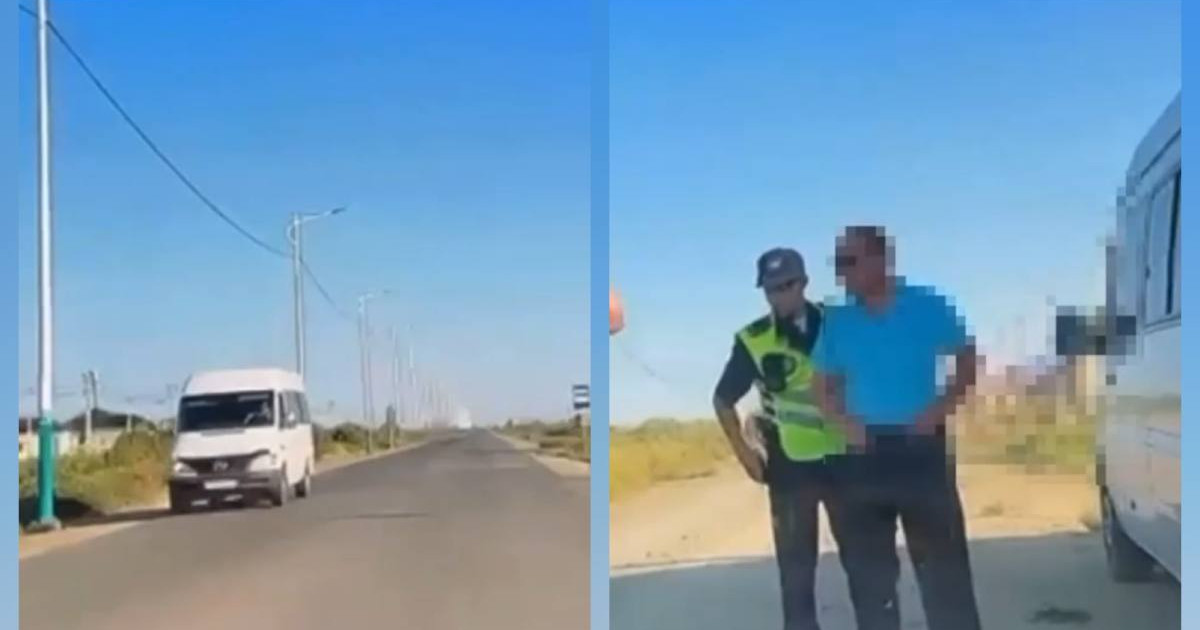 Полицейден қашқан мас жүргізуші ұсталды