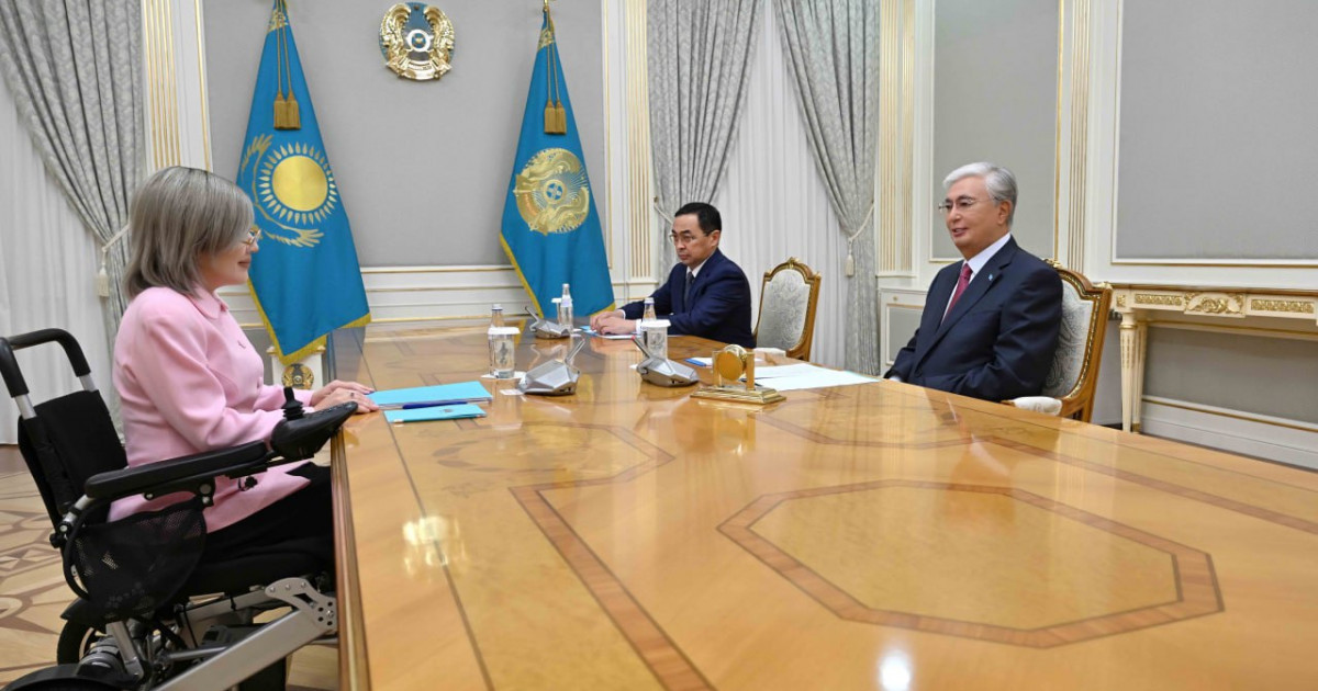 Президент Баян Жалмағанбетованы қабылдады